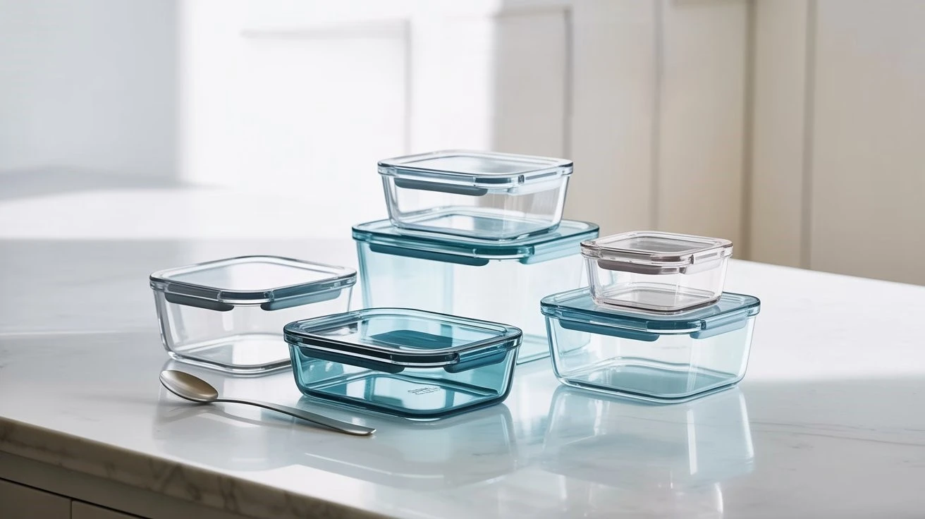 Glass Freezer Containers