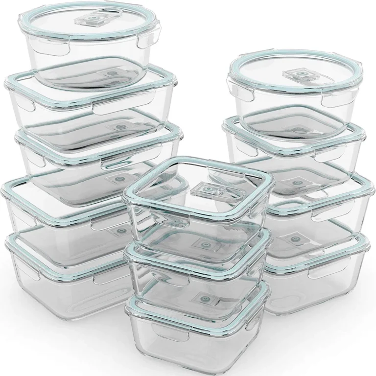 Razab 24 Pc Airtight Glass Food Storage Containers
