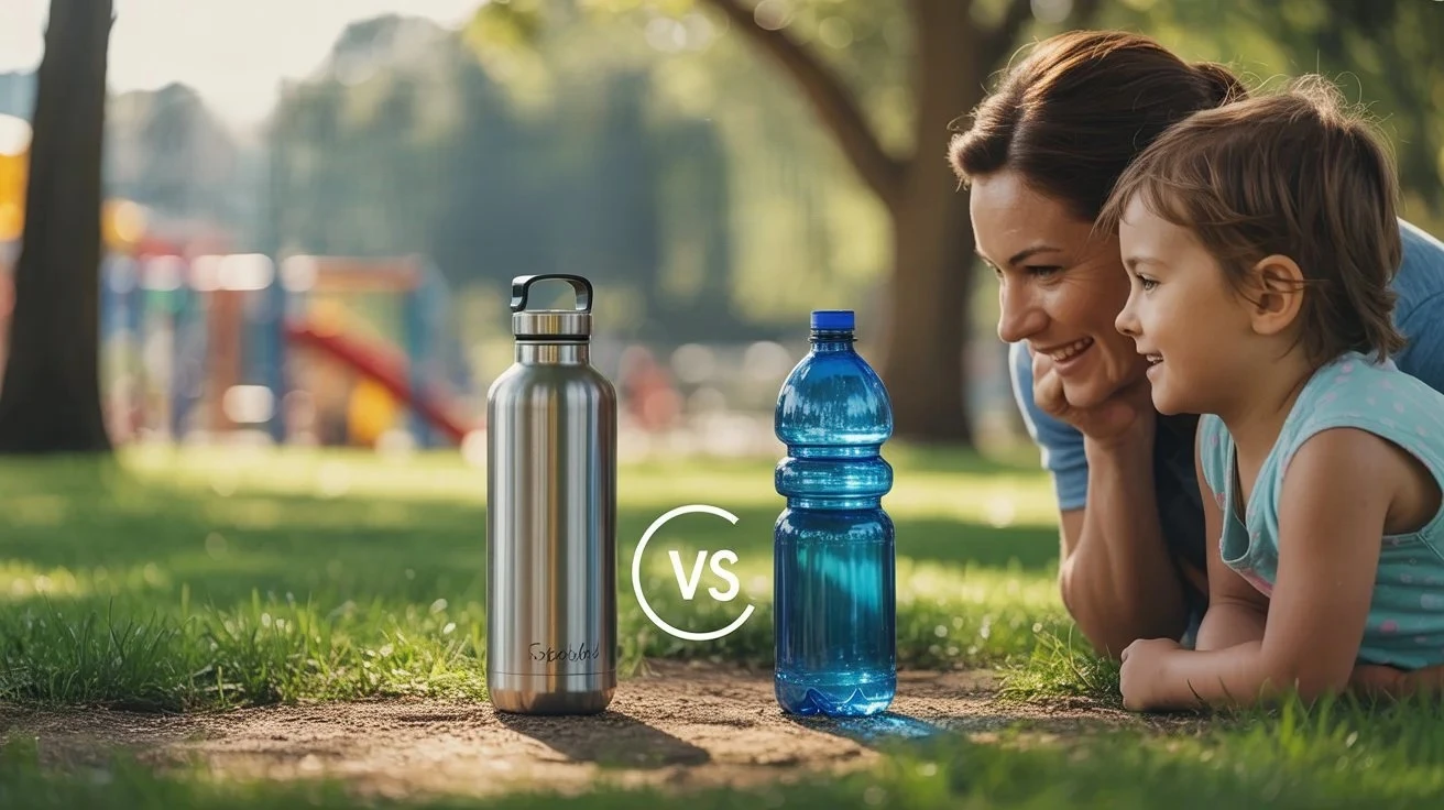 Stainless Steel vs Plastic Bottles