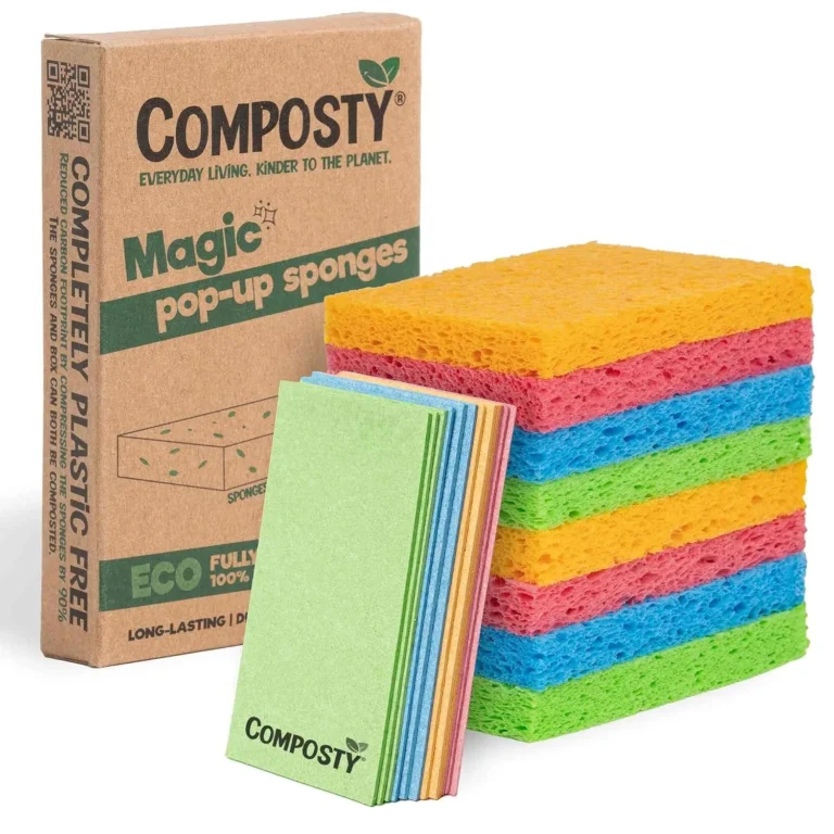 Composty® Compressed Cellulose Sponges