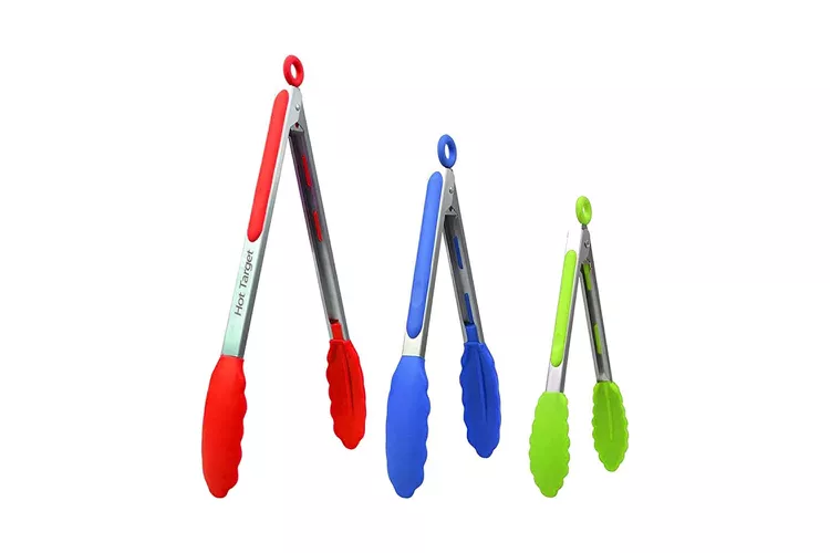 HOT TARGET Set of 3 Tongs