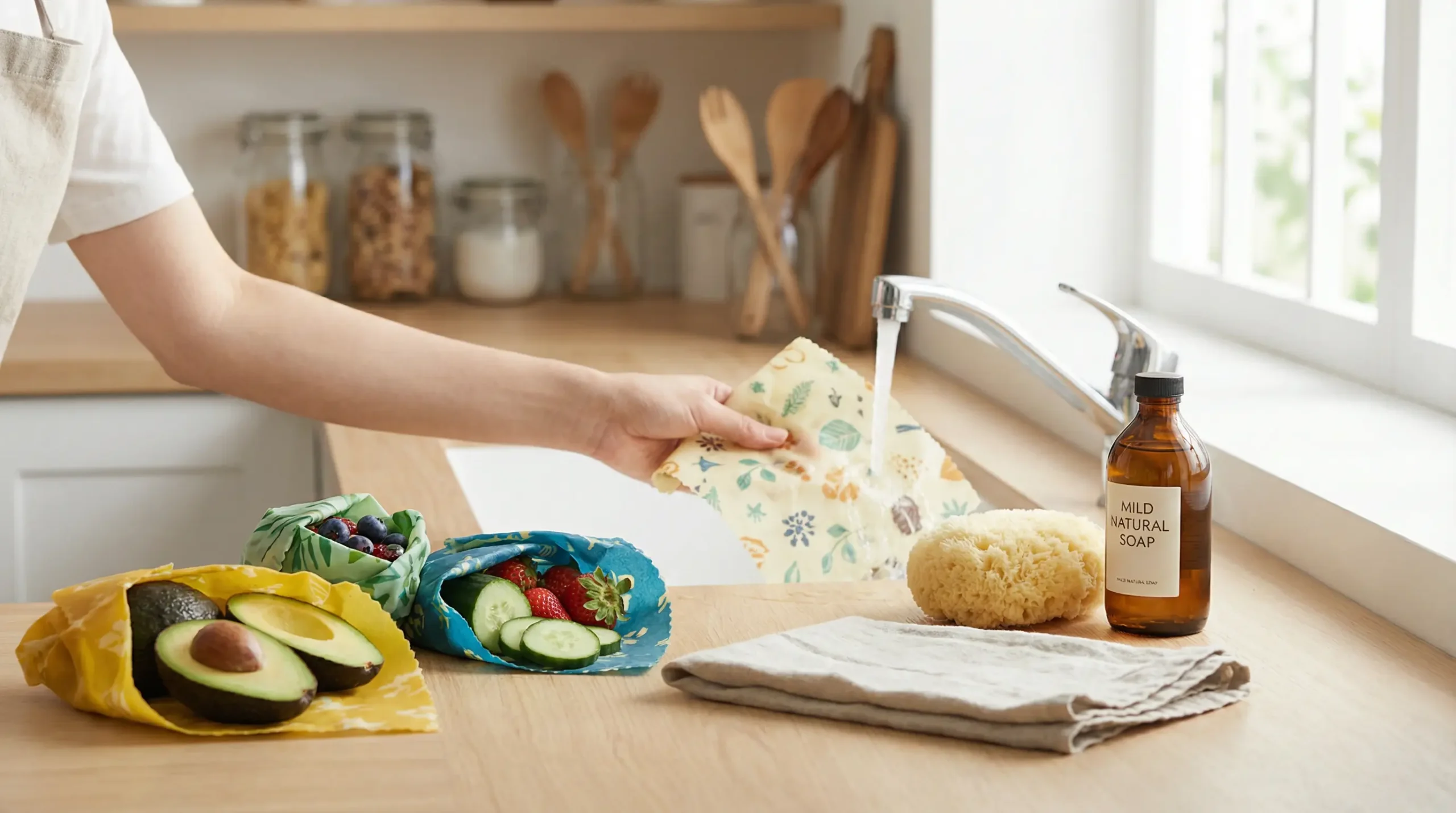 How to Clean Beeswax Wraps Without Damaging Them