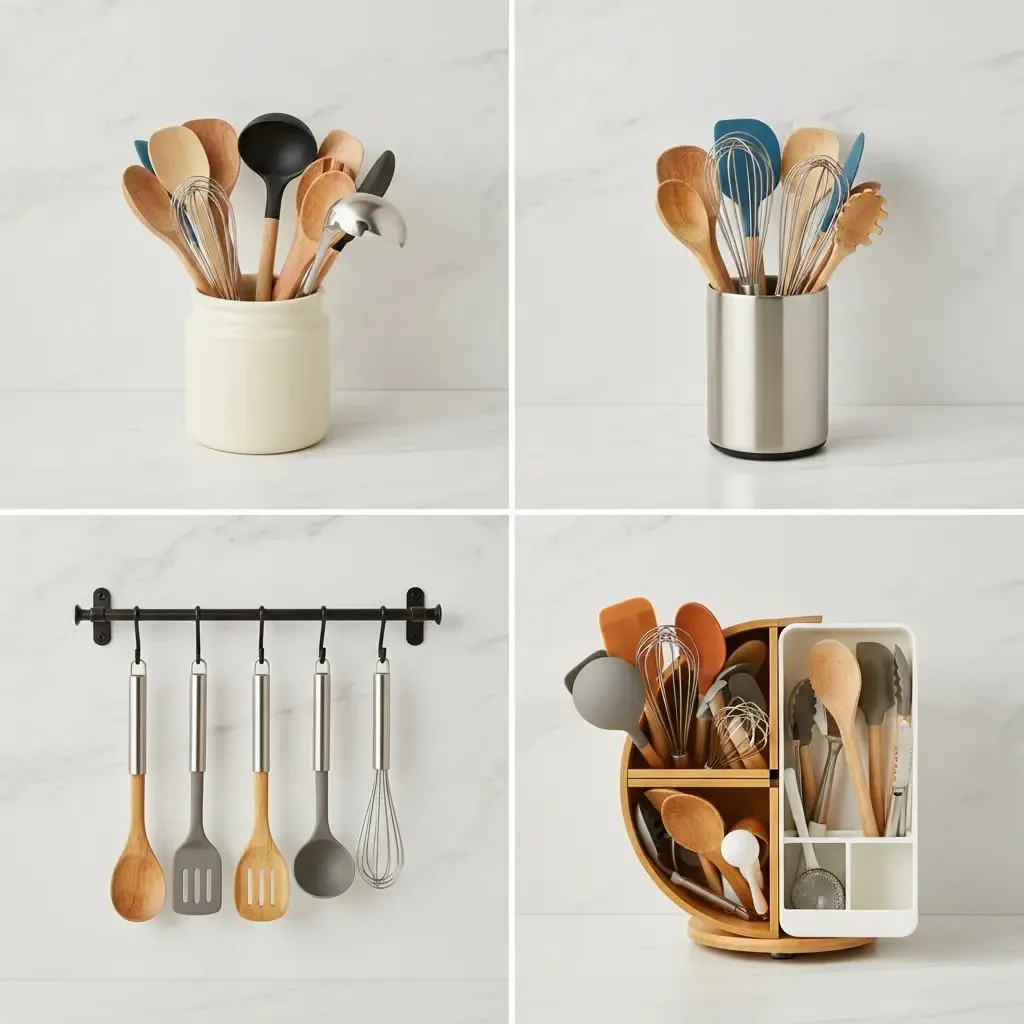 Types of Cooking Utensil Holders