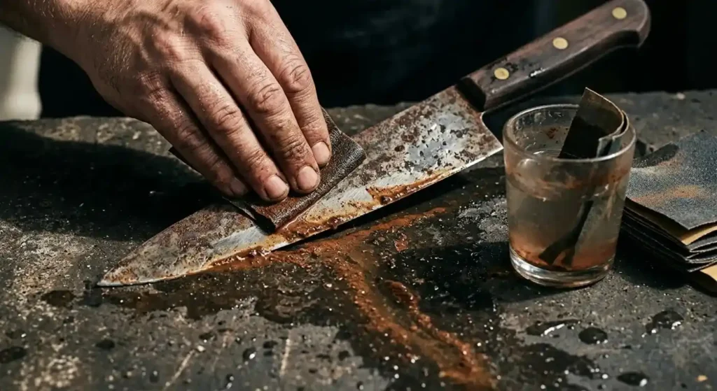 Fine Sandpaper or Wet/Dry Abrasive Paper