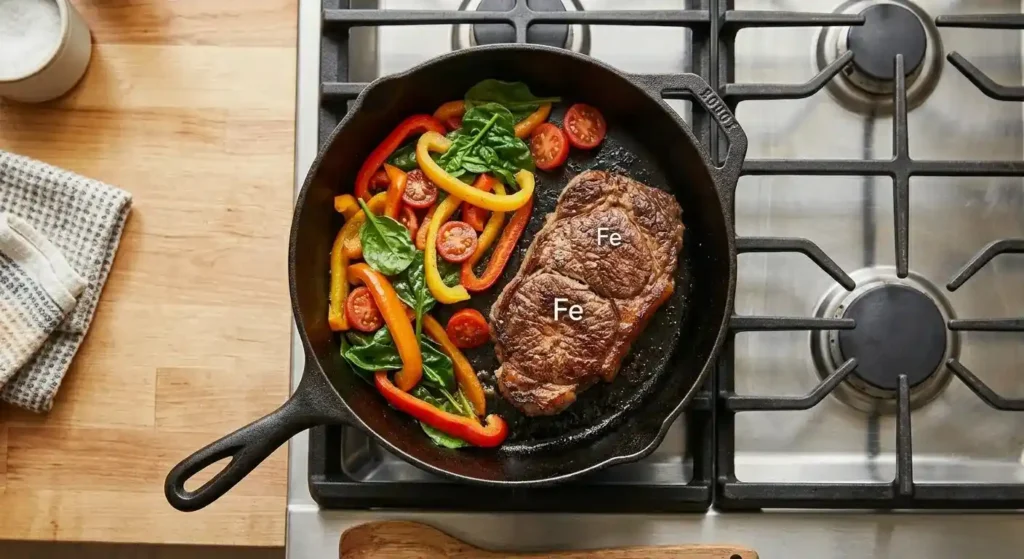 Is Cooking With Cast Iron Healthy