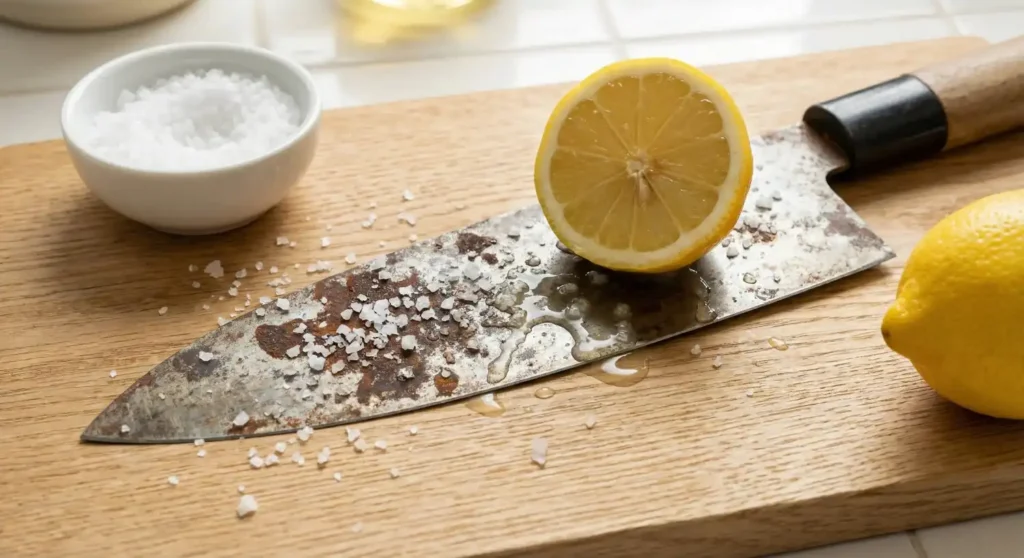 Lemon Juice and Salt