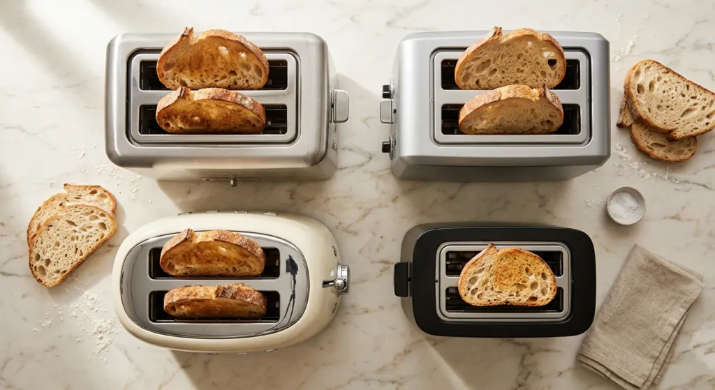 Best Long Slot Toasters for Sourdough & Artisan Bread (2026)