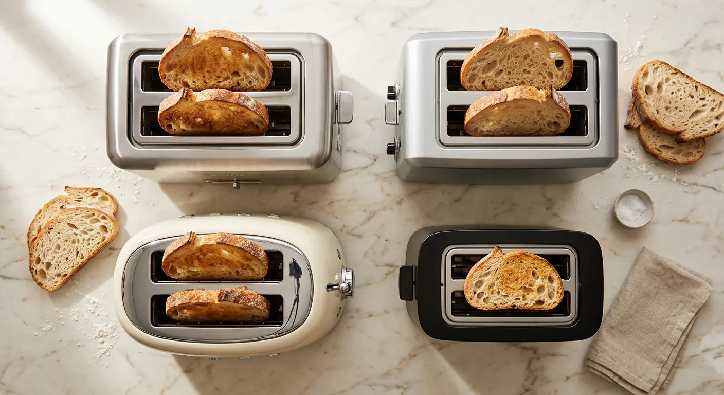 Best Long Slot Toasters for Sourdough & Artisan Bread (2026)