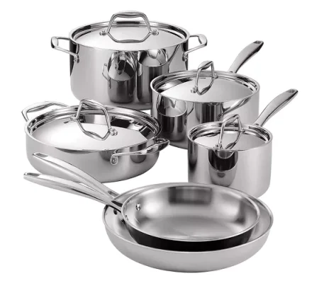 Tramontina-Tri-Ply-Clad-10-Piece-Stainless-Steel-Set